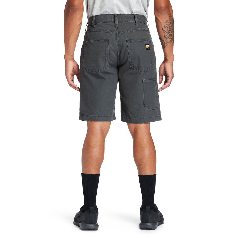 Bermudas Masculino - Timberland Pro® Son-Of-A Lona Work - TBXOP2301 - Cinzentas Escuro